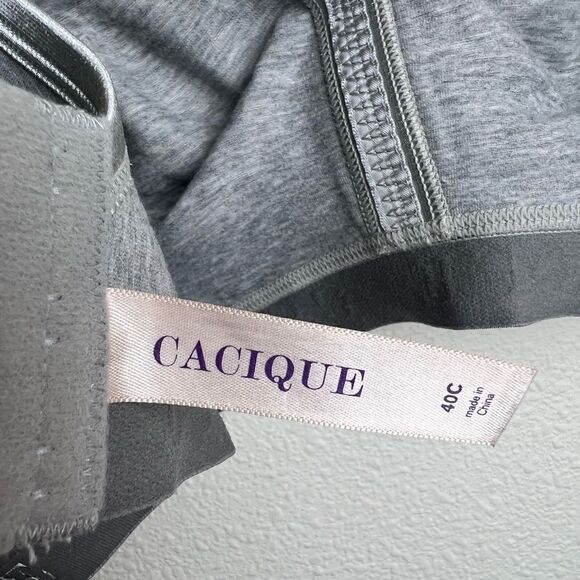 Сaciqie Cotton Unlined No-Wire Bra 40 C - Picture 9 of 9